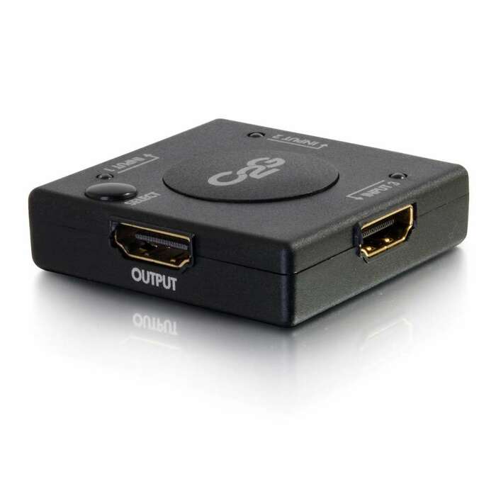 Cables To Go 3-Port HDMI Auto Switch 3x HDMI Input And 1x HDMI Output Auto Switch