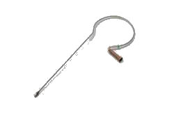 Countryman E6DW5C-AT E6 Earset Microphone for Audio-Technica wireless, 4pin, Cocoa E6DW5C-AT