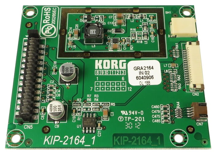 Korg GRA0002164 LCD Interface PCB for LCD0001008 GRA0002164