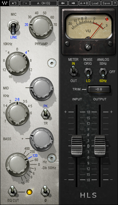 Waves Tape, Tubes & Transistors Eddie Kramer Vintage Modeled Plug-in Bundle (Download)