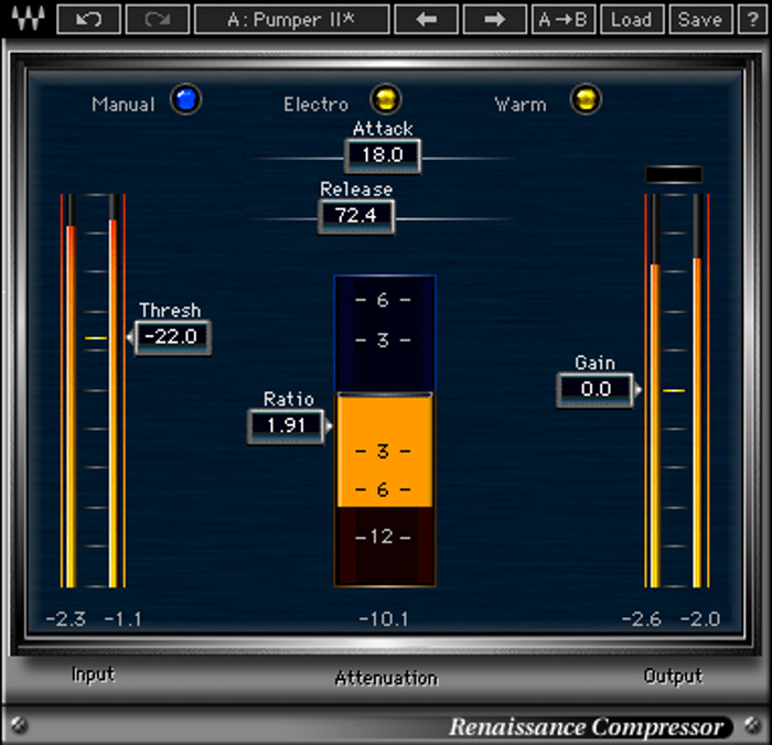 Waves Renaissance Compressor Compressor Plugin V5-RCD40