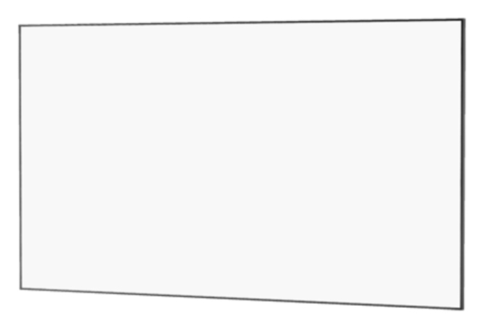 Da-Lite 23610 92" HDTV Fixed Frame Screen with HD Progressive 1.3 Surface 23610