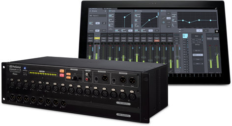 PreSonus AVB16AI Mix System Bundle w/CS18AI Control Surface and RM16 Mixer AVB16AI