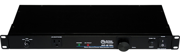 Atlas Sound AP-S15LA 9 Outlet 15A Power Condition and Distributor AP-S15LA