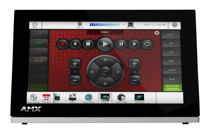 AMX MST-701 7" Modero S Tabletop Touch Panel