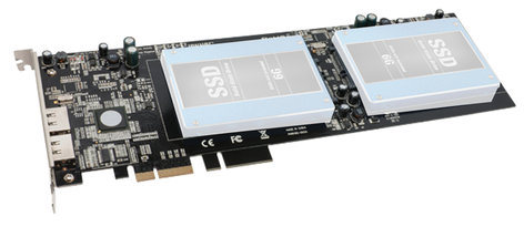 Sonnet Tempo SSD Pro Plus SSD Expansion PCI Express Card with Dual eSATA Ports, 6 Gb/s TSATA6-SSDPS-E2