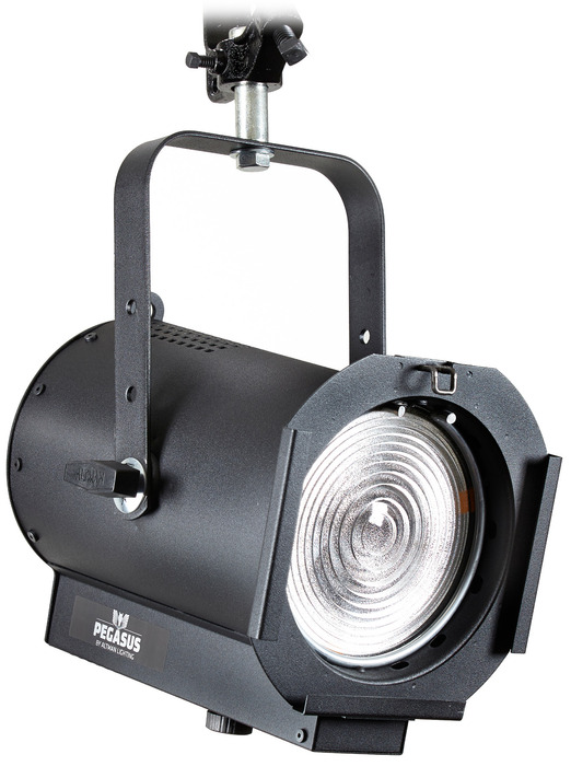 Altman Pegasus 6 130W 5000K LED 6" Fresnel With DMX Or Mains Dimming And 15-85 Degree Zoom