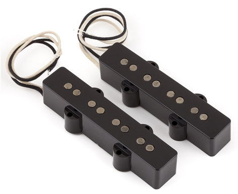 Fender Pure Vintage '74 Jazz Bass Pickup Set Set of Single-Coil Pickups for Jazz Bass 0992243000