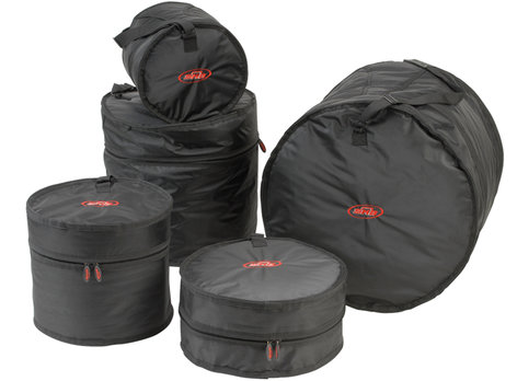 SKB Cases Drum Soft Gig Bag Set 4 5 Piece Gig Bag Kit for Drums 1SKB-DBS4