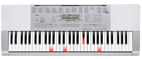 Casio LK-280 61-Key Touch Sensitive Light-Up Keyboard LK280