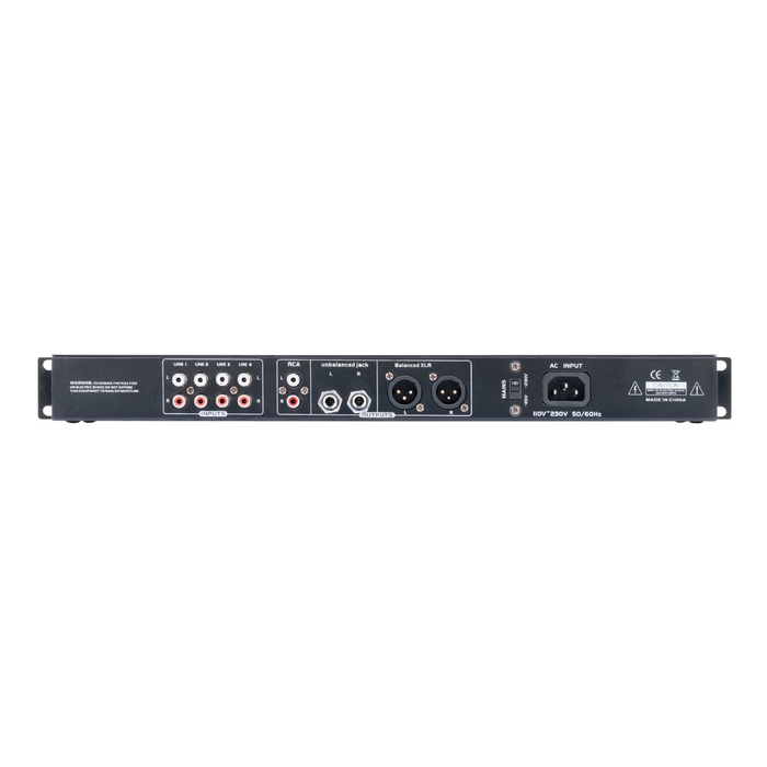 American Audio MEDIA-OPERATOR-BT Media Operator BT 1RU Bluetooth Media Player/Mixer