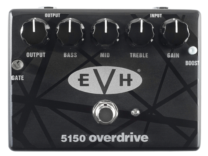 MXR Pedals EVH 5150 Overdrive Eddie Van Halen Signature Overdrive Pedal EVH-5150-OVERDRIVE