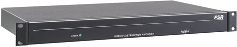 FSR, Inc RGB-4 1x 4 RGBHV 5-BNC Video Dist Amp RGB-4