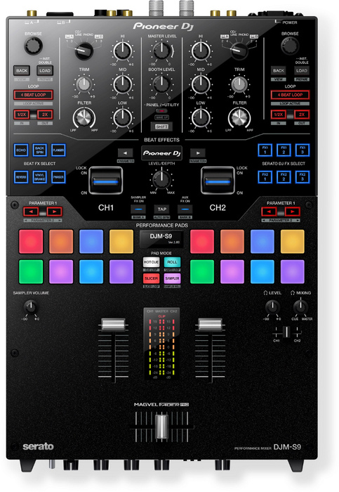 Pioneer DJ DJM-S9 2-Channel Battle Mixer For Serato DJ