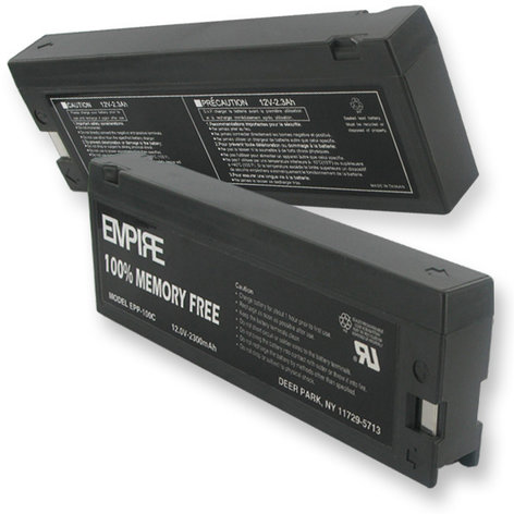 Empire Scientific EPP-100C Rechargeable Camcorder/UPS/Alarm System/Emergency Lighting/Medical Battery EPP100C