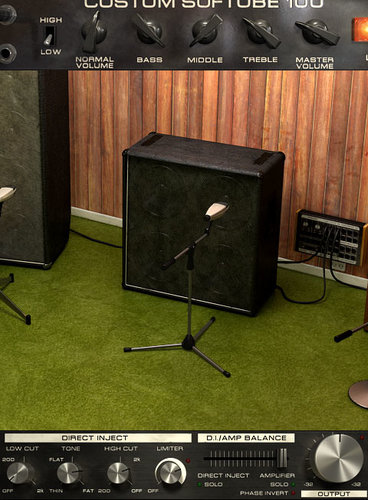 Softube BASS-AMP-ROOM Bass Amp Room Bass Amplifier Emulation Native Plugin, Virtual Version