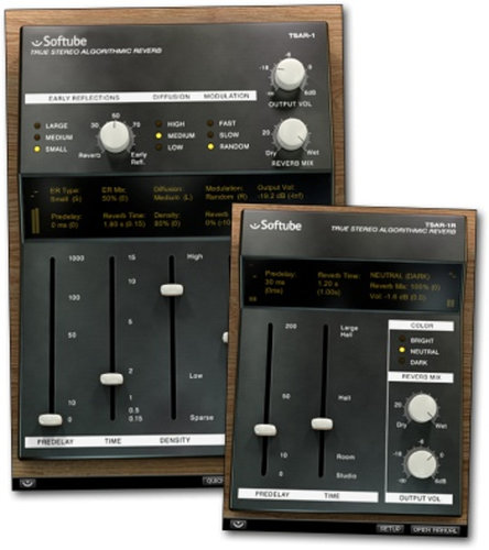 Softube TSAR-1 Reverb Reverb Plugin Software, Virtual Version TSAR-1-REVERB