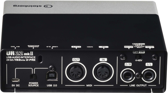 Steinberg UR22mkII 2 X 2 USB 2.0 Audio Interface With 2 X D-PRE And 192 KHz Support