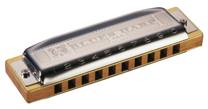 Hohner Blues Harp® MS Wood Comb Harmonica 532BX