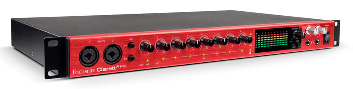 Focusrite Clarett 8Pre 18x20 Thunderbolt Audio Interface