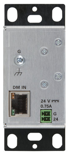 Crestron DM-RMC-4K-100-C-1G Wall Plate 4K DigitalMedia 8G+® Receiver & Room Controller 100