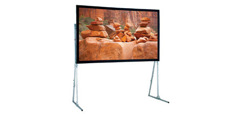 Draper Shade and Screen 241102 Screen, Ultimate Folding Screen 133", HDTV 241102
