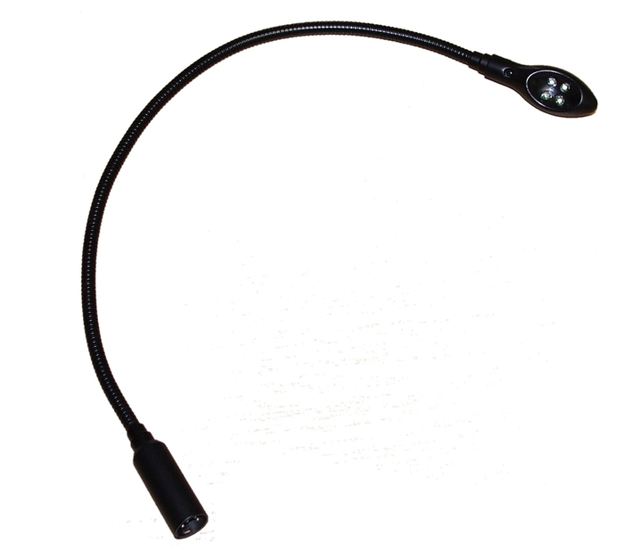 Allen & Heath LEDLamp-SX 18" Variable Brightness Gooseneck Lamp with Straight 4-Pin XLR Connector LEDLAMP-SX