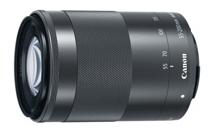 Canon 9517B002 EF-M 55-200mm f/4.5-6.3 IS STM EOS M Telephoto Zoom Lens 9517B002