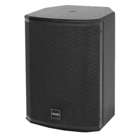 Tannoy VXP8 8" 2-Way Dual-Concentric Powered Speaker, Black