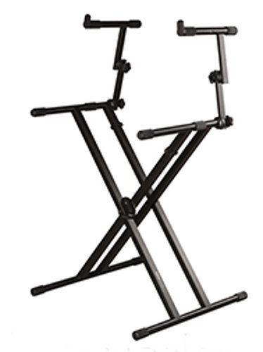 Gator Cases GFW-KEY-5100X Two Tier X Style Keyboard Stand GFW-KEY-5100X