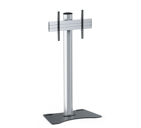 Middle Atlantic Products DS-600SP-AL DisplayStation Stand with 600VESA, Single Display Mounting and Locking Plates, ALU DS-600SP-AL