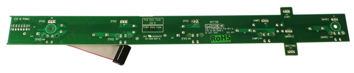 Line 6 50-02-0366-2 POD Floorboard Footswitch PCB