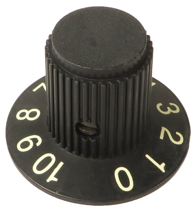 Mesa Boogie 409108 Black Rotary Knob For Studio 22+ And DC-10