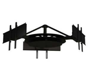 Peerless DST980-3 Multi-Display Ceiling Mount with Three Telescoping Arms DST980-3