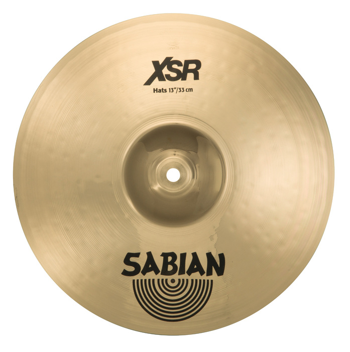 Sabian XSR1302B 13" XSR Hi-Hats Bronze Hi-Hat Cymbal