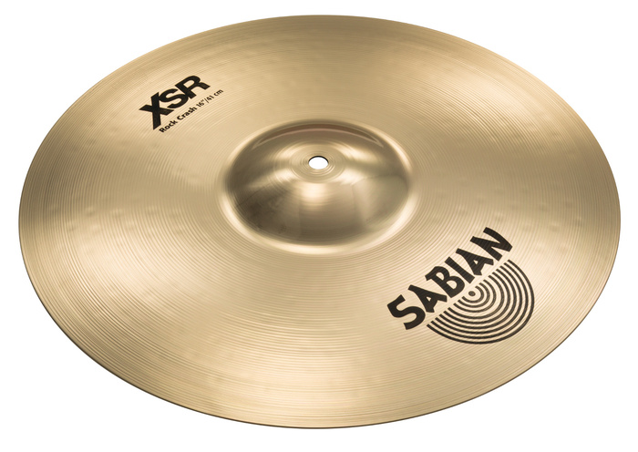 Sabian 16" XSR Rock Crash Bronze Crash Cymbals XSR1609B