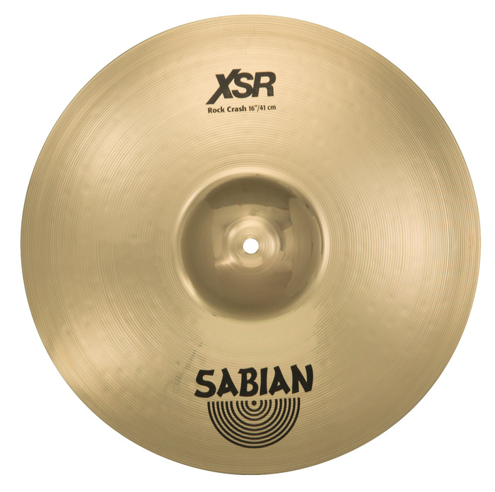 Sabian XSR1609B 16" XSR Rock Crash Bronze Crash Cymbals