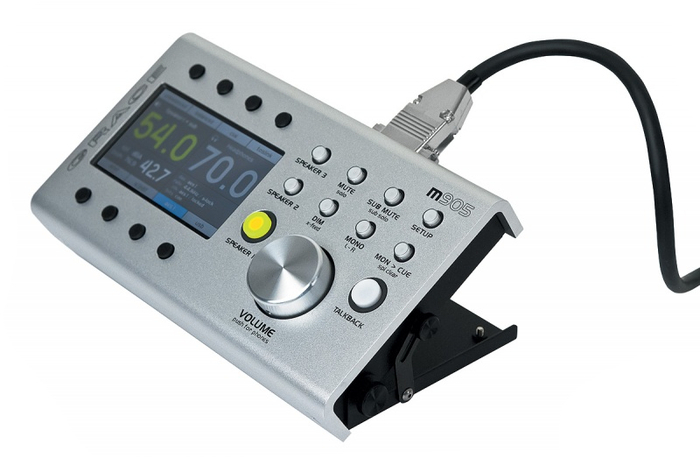 Grace Design m905-BK Reference Monitor Controller with Analog and Digital Inputs, Black M905-BK