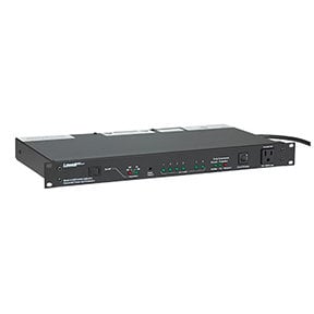 Lowell ACSPR-SEQ6-2009 Power Panel, 20A, 6 Switched 3 Unswitched Outlets, 1 Rack Unit, Sequencer, Surge Support