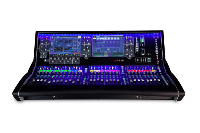 Allen & Heath dLive S5000 S-Class 28 Fader Control Surface With Dual 12" Touchscreens