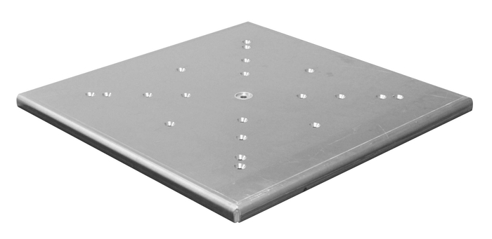Odyssey SWLCBP24 24" x 24" Scrim Werks Aluminum Light Column Base Plate SWLCBP24