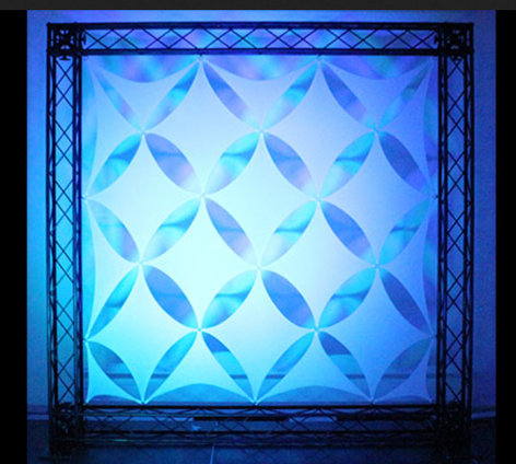 Odyssey SWDS12WHT Scrim Werks 16 Piece Diamond - Diagonal Square Decor Panel Package SWDS12WHT