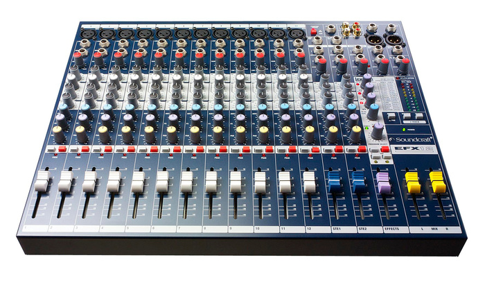 Soundcraft EFX12 12-Channel Analog Mixer With Lexicon Effects