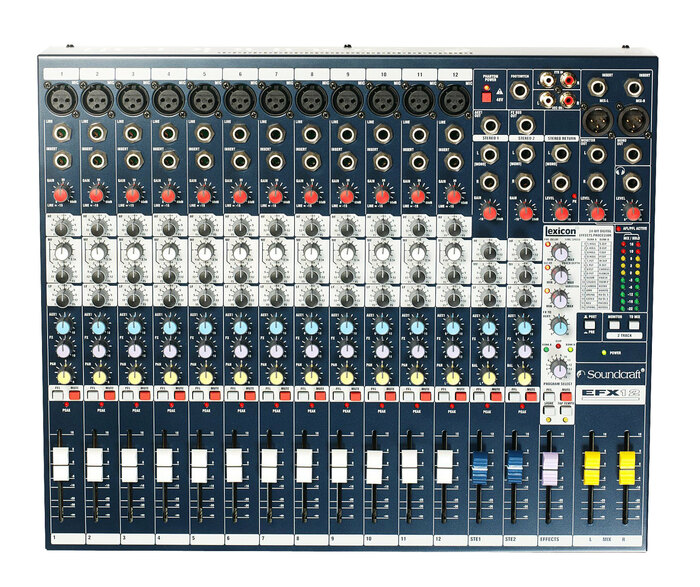 Soundcraft EFX12 12-Channel Analog Mixer With Lexicon Effects