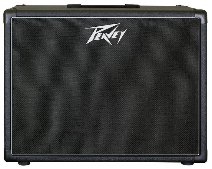 Peavey 112-6 Guitar Enclosure Speaker Cabinet With 12" Greenback 25 Speaker, 25W, Black