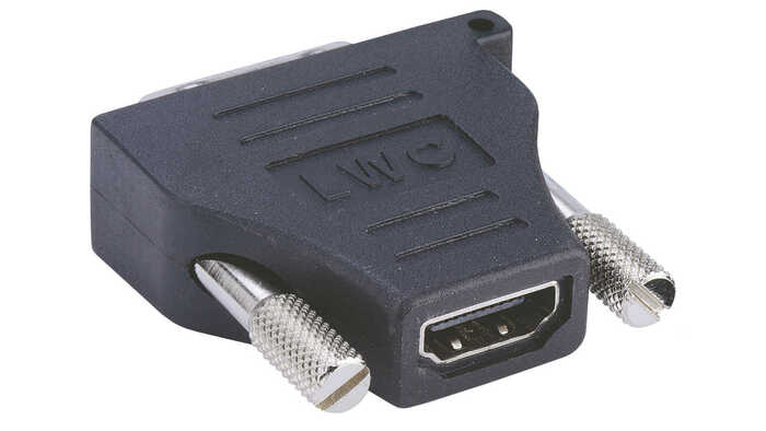 Liberty AV ARDVHD Adapter For DVI Digital Male To HDMI Female