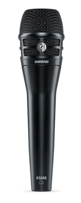 Shure KSM8/B Dualdyne Cardioid Dynamic Vocal Microphone, Black