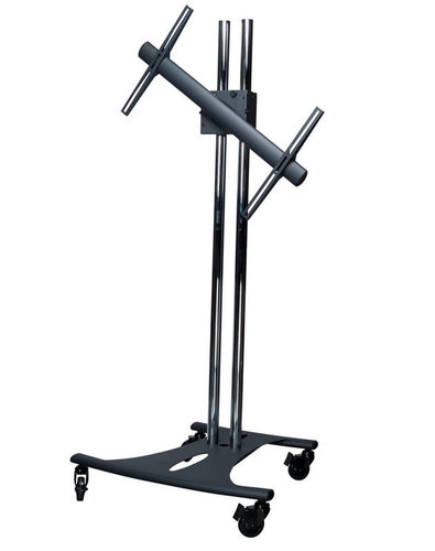 Premier Mounts Mobile Cart with 60 in. Dual Poles and Rotating Mount EBC60-RTM