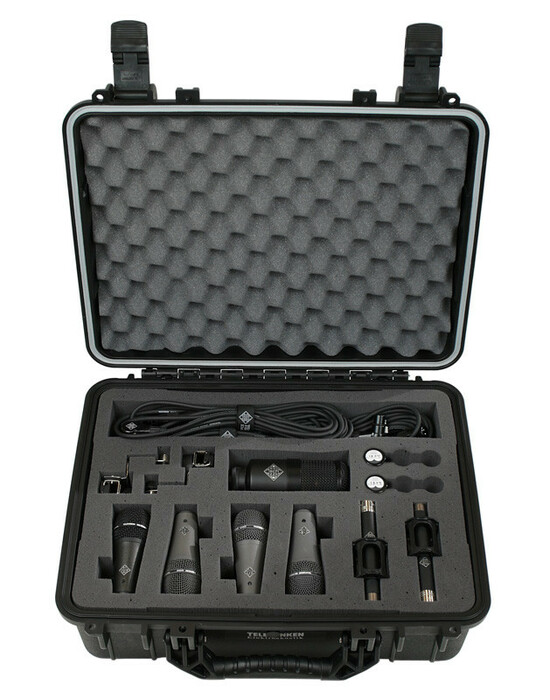 Telefunken Elektroakustik DC7 Drum Microphone Package With 7 Microphones DC7