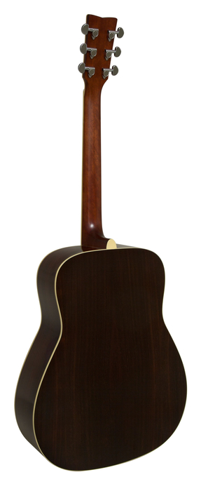 Yamaha FG830 Dreadnought Acoustic Guitar, Sitka Spruce Top And Rosewood Back And Sides